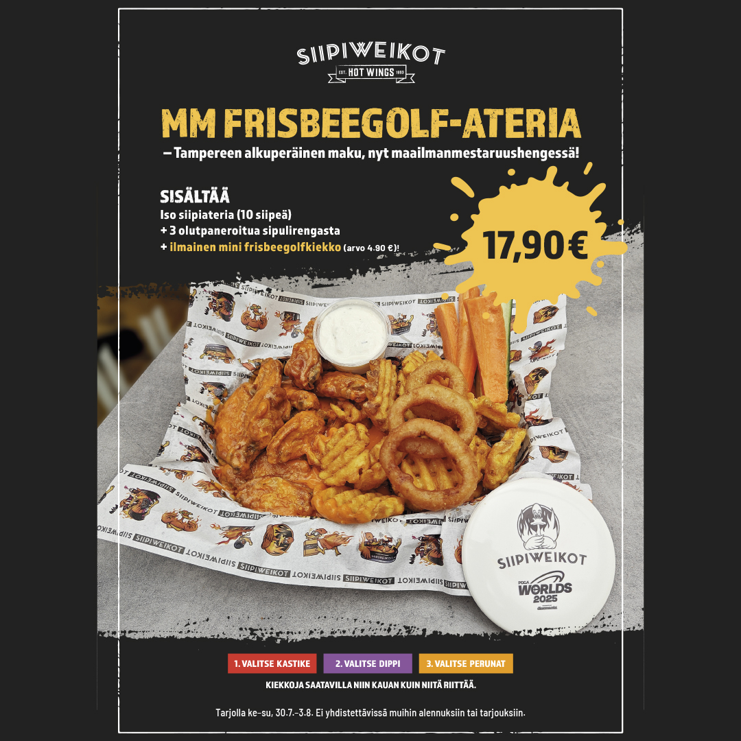 MM Frisbeegolf-ateria